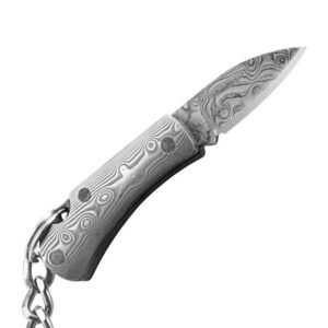 Mini Damascus steel folding knife Multi-purpose outdoor stainless steel portable High hardness outdoor knife product image