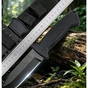 Outdoor Fixed Blade Knife with Black Sheath outdoor knife product image