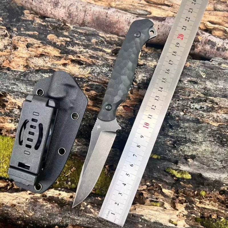 manual-clean-800-88.jpg Stonewashed Outdoor Fixed Blade Knife outdoor knife product image