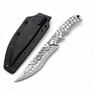 Ice straight knife, high hardness and sharp hunting knife, carry-on straight knife