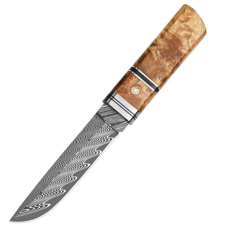 20018-main-white-clean.jpg Thuja solid wood Damascus steel to knife