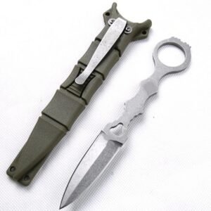 Compact Hunting Knife – Fixed Blade Survival EDC Knife with Sheath