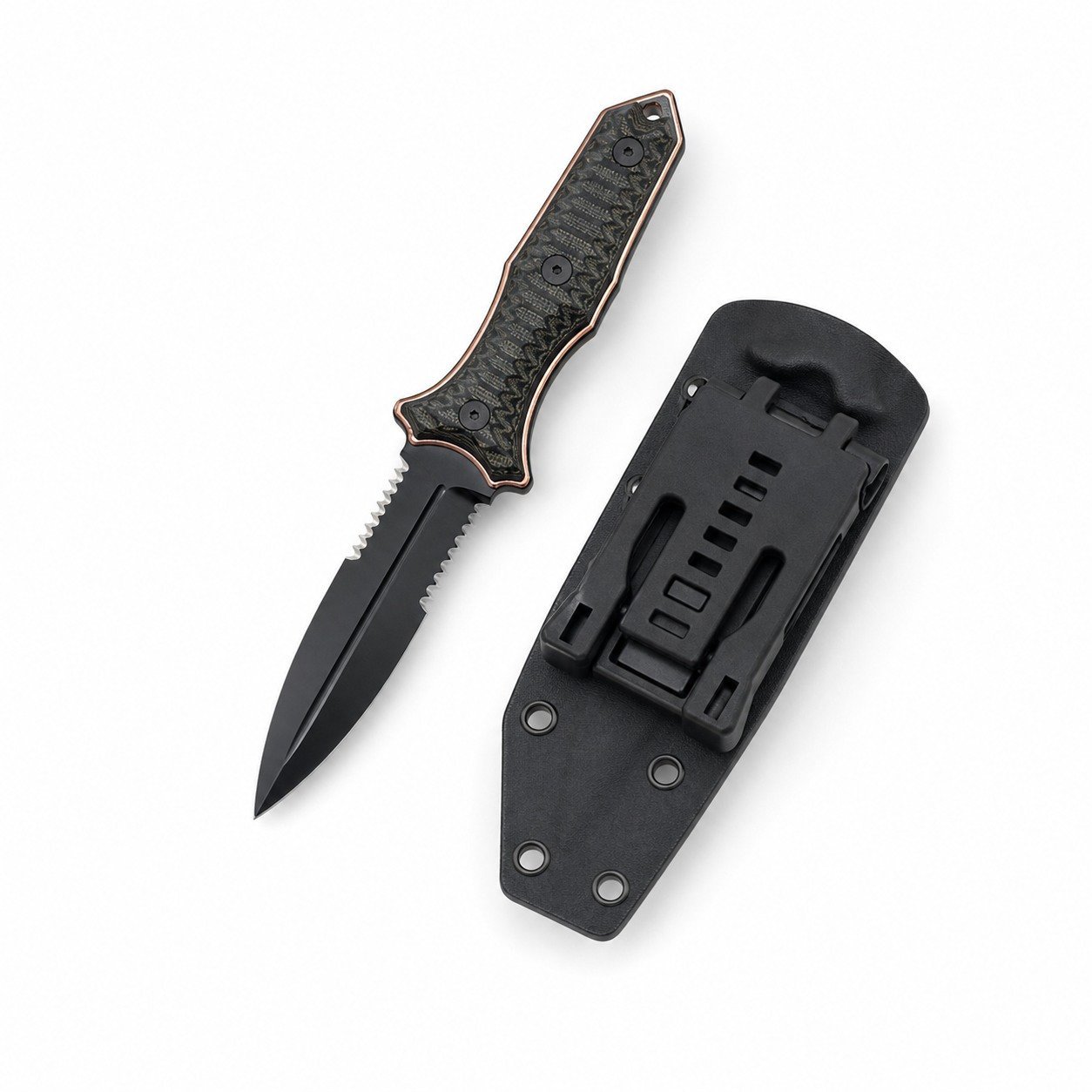 46208-main-white-clean.jpg Butterfly Tyrant Small Fixed Blade Knife