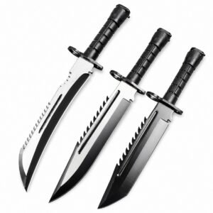 Tiger Tooth War Wolf Fixed Blade Knife