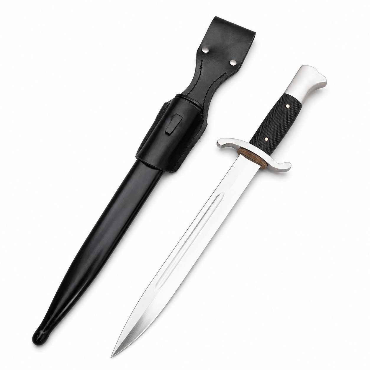 46908-main-white-clean.jpg WWII Youth Corps Fixed Blade Knife