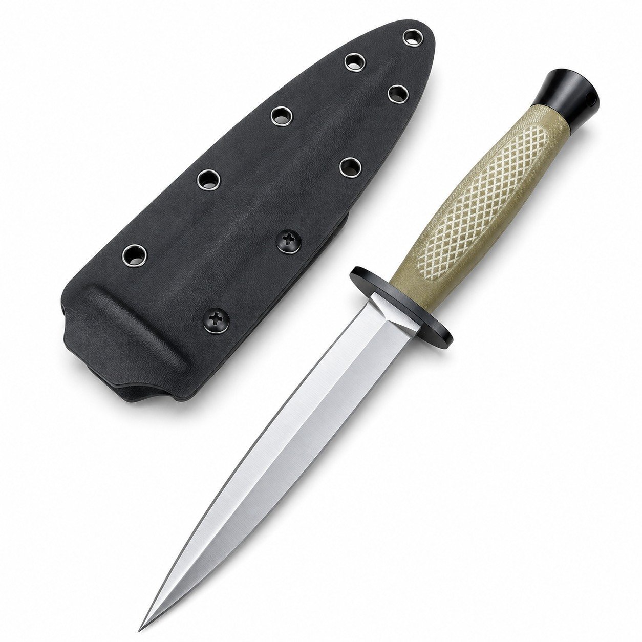 47196-main-white-clean.jpg Spartan Collaboration Double-Edged Fixed Blade Knife