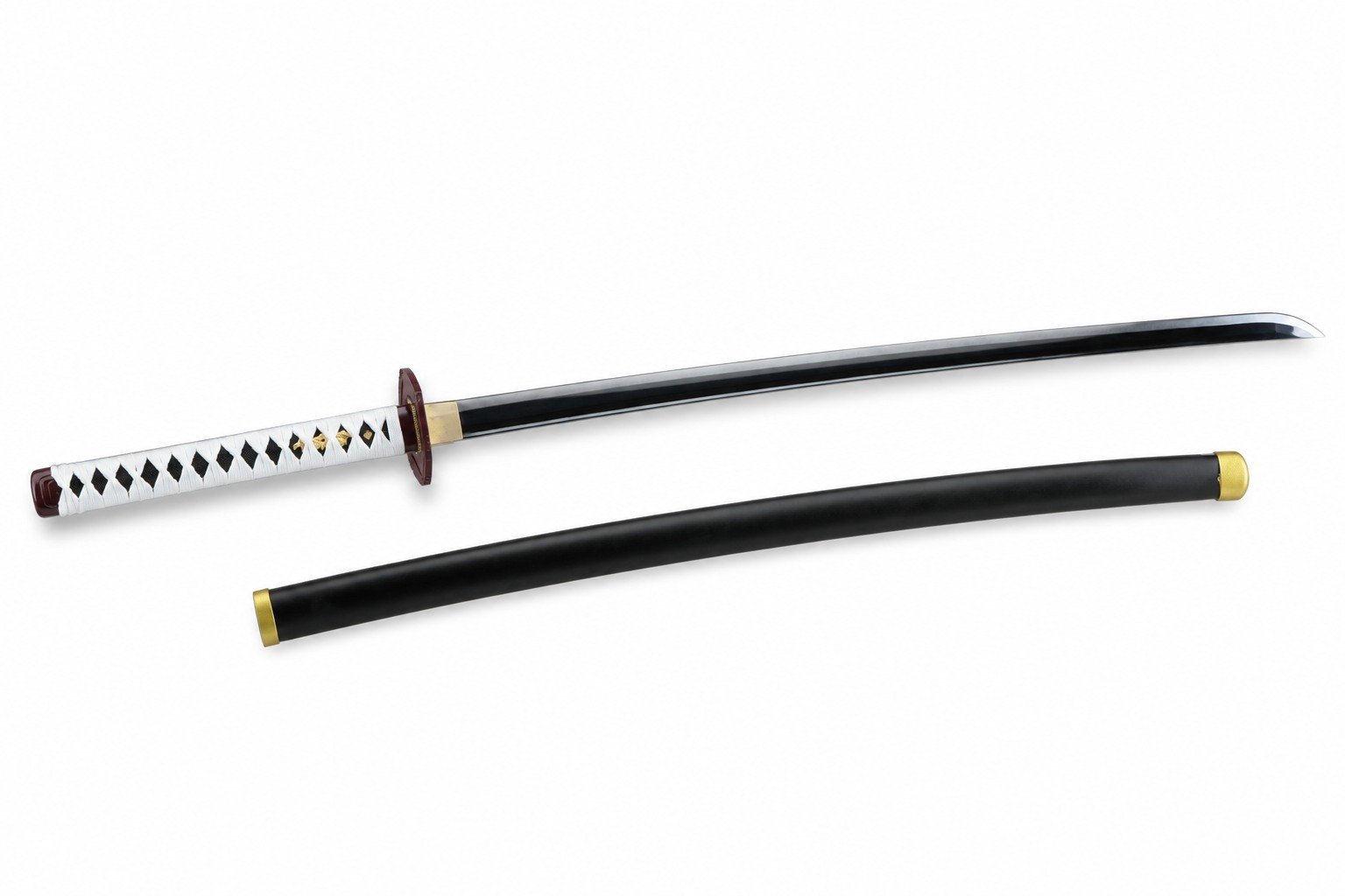 47444-main-white-clean.jpg Demon Slayer Fukuoka Volunteer Warrior Fixed Blade Knife