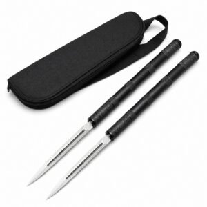 Combined With B.M.F Twin Spikes Fixed Blade Knife