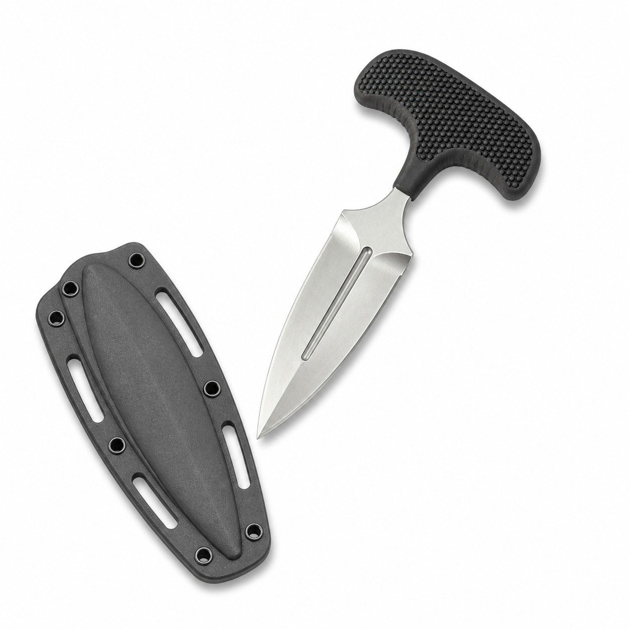47516-main-white-clean.jpg Cold Steel 12ct Hand-studded Push Dagger