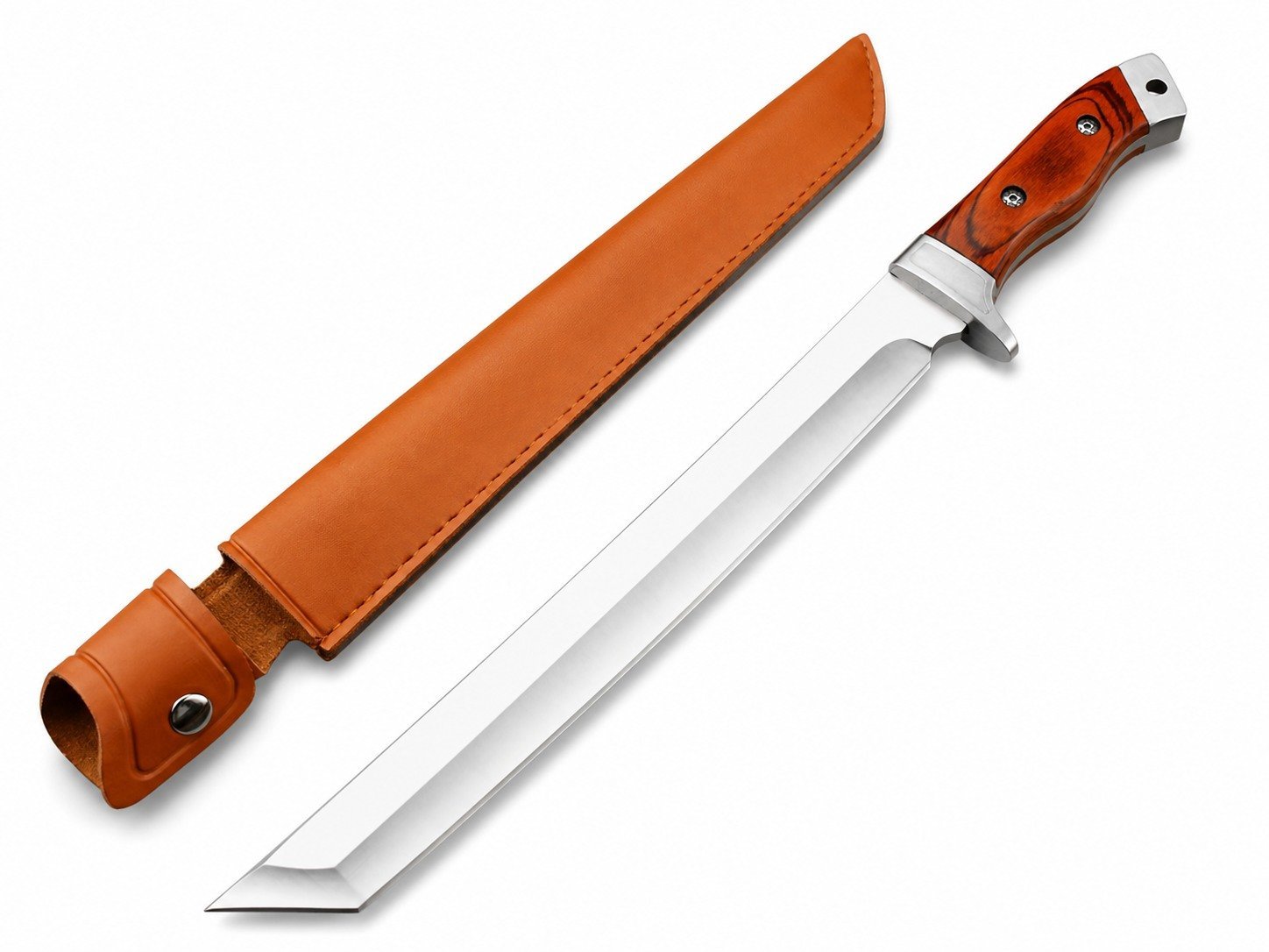 47558-main-white-clean.jpg Extended Version Of The Colored Wood Back Fixed Blade Knife