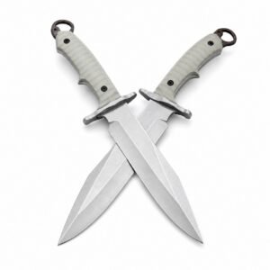 Rambo MK9 Stone Washed A8 Steel Fixed Blade Knife