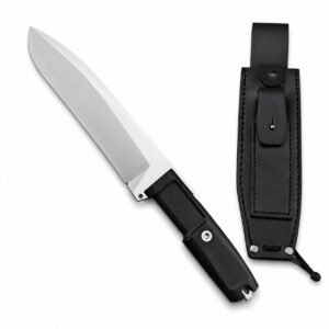 An Extremely Aggressive Doberman Fixed Blade Knife
