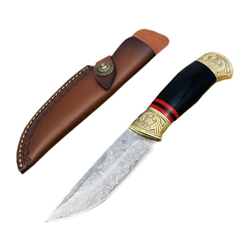 O1CN01j07Kp61uFiSYHkS0Z_2216013276008-0-cib.jpg Fenglin Damascus steel high hardness outdoor portable straight knife wilderness survival knife